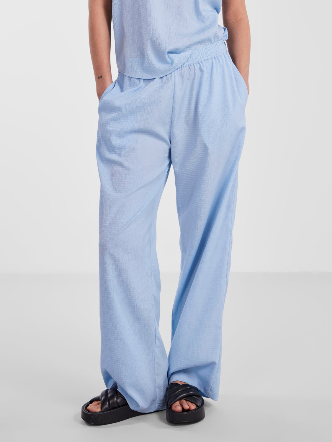PCJUNNI Pants - Airy Blue